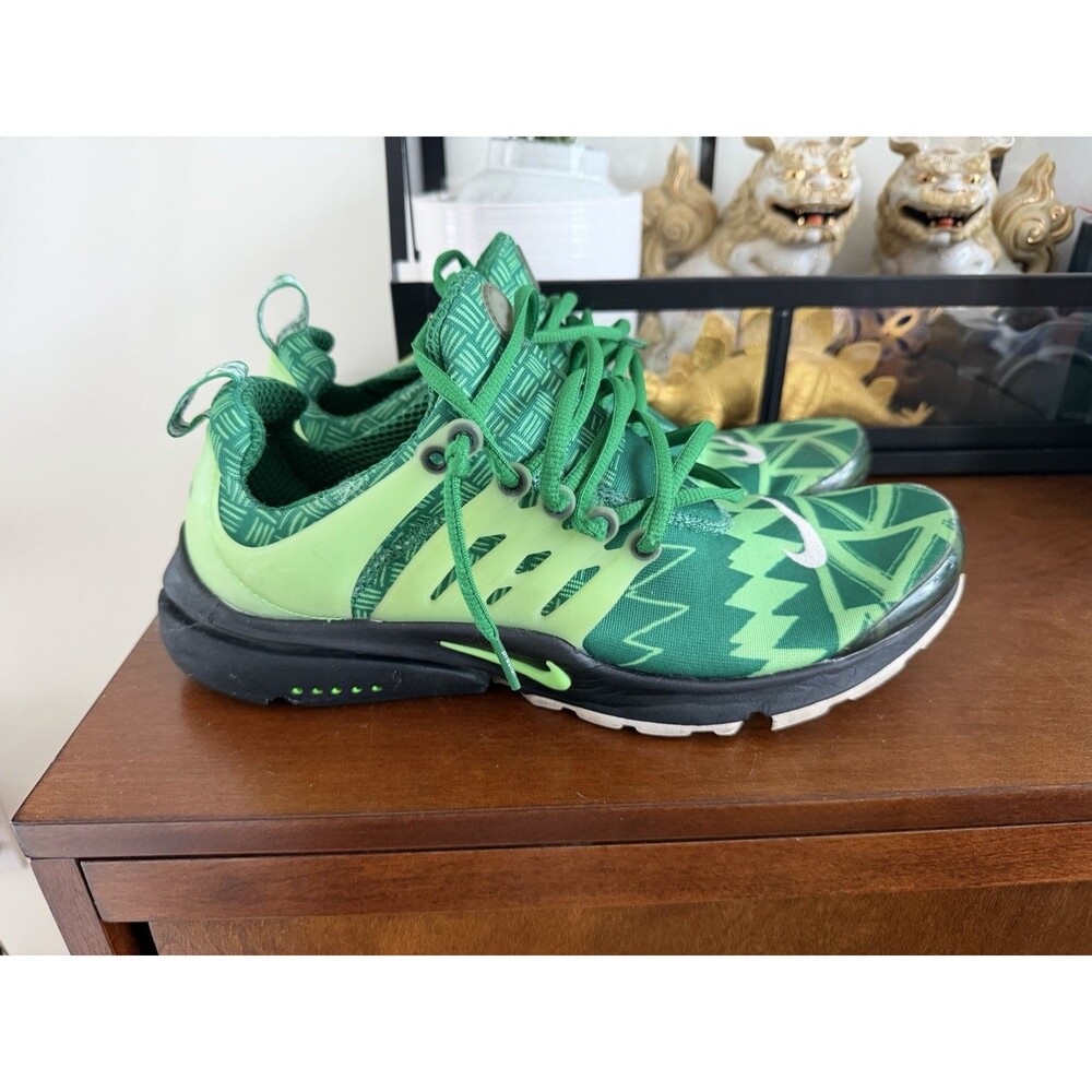 (8.5/10 Great Condition) Nike Air Presto Naija Shoes Men's Size L 11-13 Green